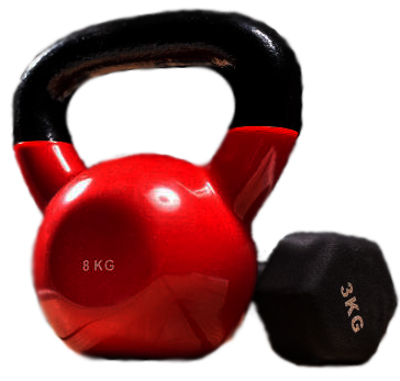 Kettlebell rouge pour exercices intenses - Méthodes de coaching innovantes